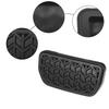 ACROPIX Clutch Brake Pedal Cover Anti Slip Car Pedal Cover for Toy ota Compatible with RAV4 Black 1 Piece