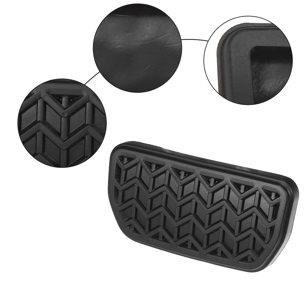 ACROPIX Clutch Brake Pedal Cover Anti Slip Car Pedal Cover for Toy ota Compatible with RAV4 Black 1 Piece