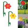 Watering Sprinkler Sunflower Sprinkler Watering Dance Sunflower Shaking Head Flower Dancing Sprinkler Plastic Material