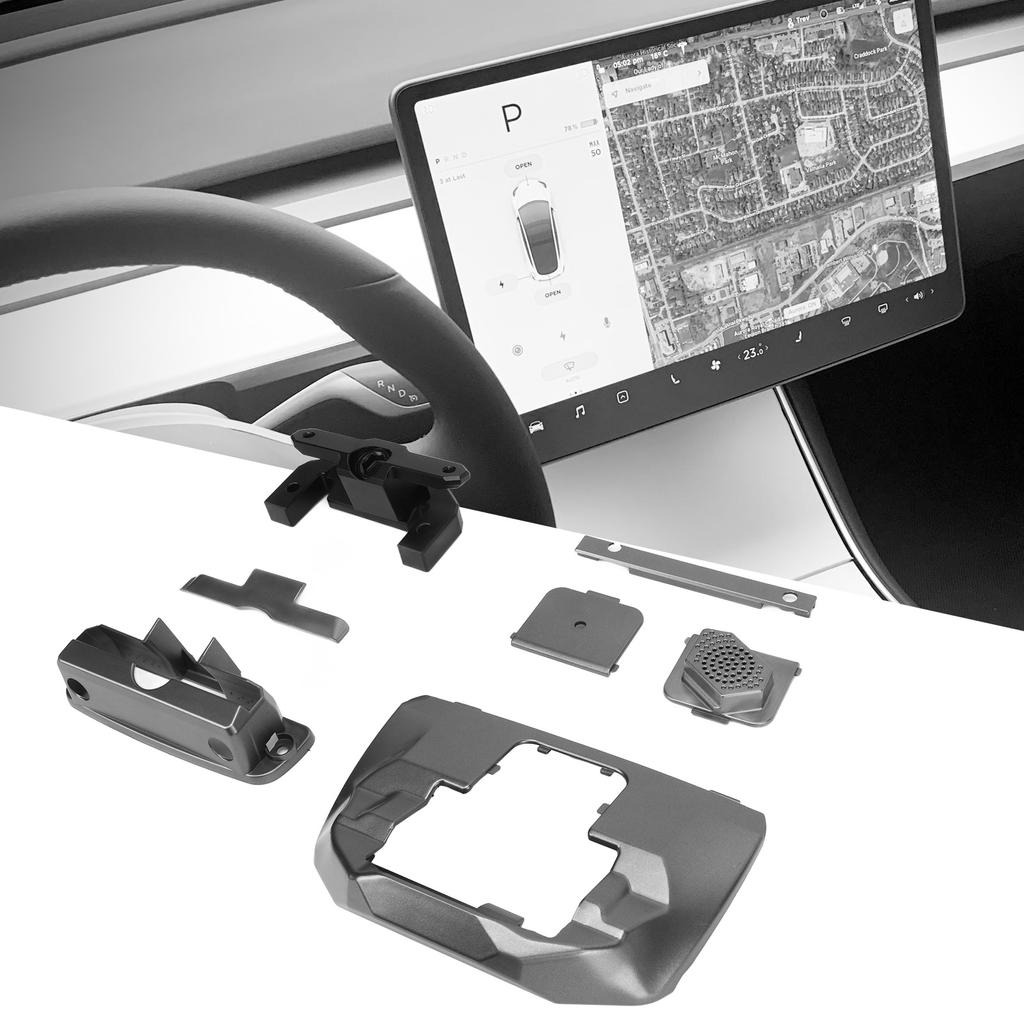 17Pcs Car Screen Swivel Mount 4 Direction Rotating Holder Replacement for Tesla Model 3 Y   2022