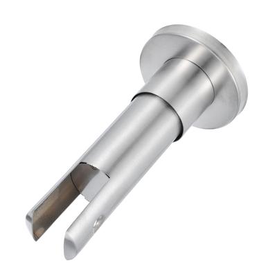 Stainless Steel Adjustable Partition Support Feet for Public Restroom Stall Hardware High Strength Minimalist Design Fixture