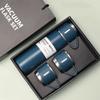 1 piece/1 set, vacuum flask, stainless steel thermal insulation water bottle with additional 2 lids, travel thermos cup for hot and cold drinks, gifts