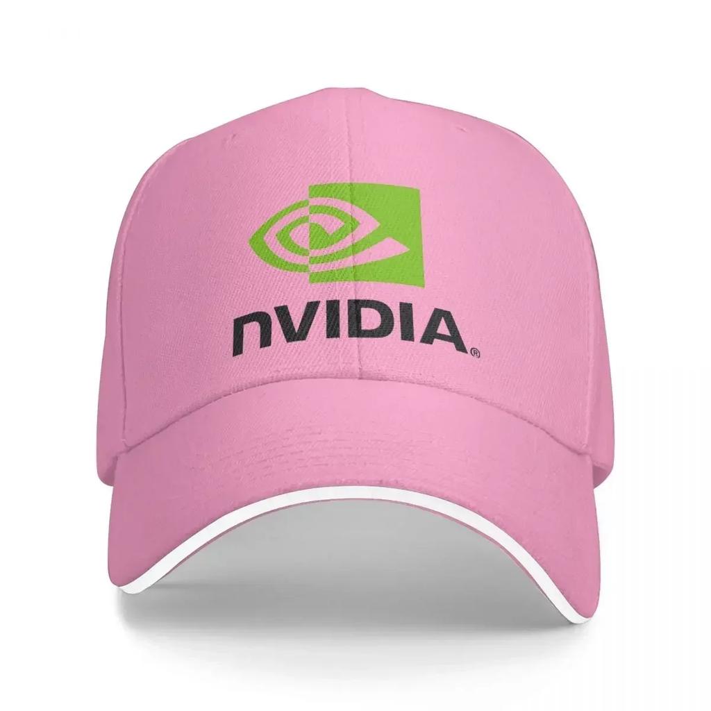 Nvidia Logo (2) Baseball Cap Female Male Print Trucker Hat Summer Fashion Outdoor Gym Wholesale Baseball Caps