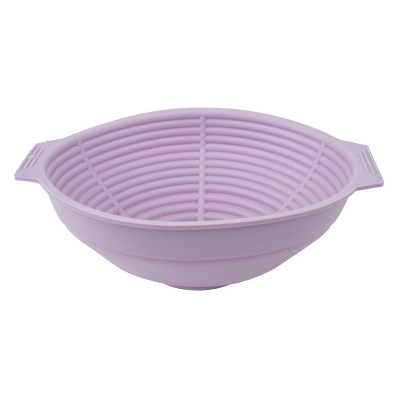 Silicone Bread Fermentation Bowl - High Temp, Food-Grade, Foldable Basket