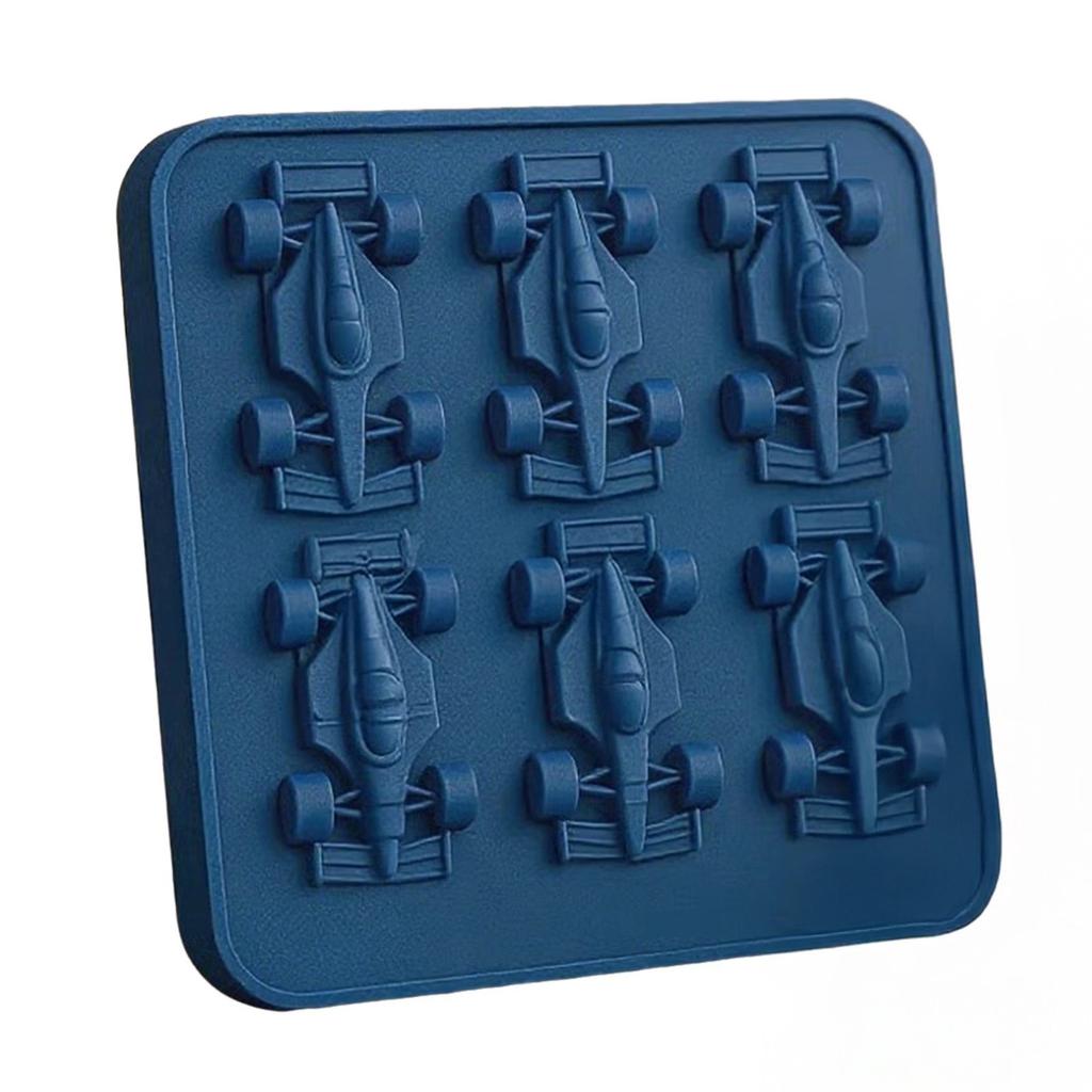Racing Car Ice Mold Silicone Ice Tray For Whiskey Cocktails Juice -Free Freezer Safe Family Gathering - Ice Mold
