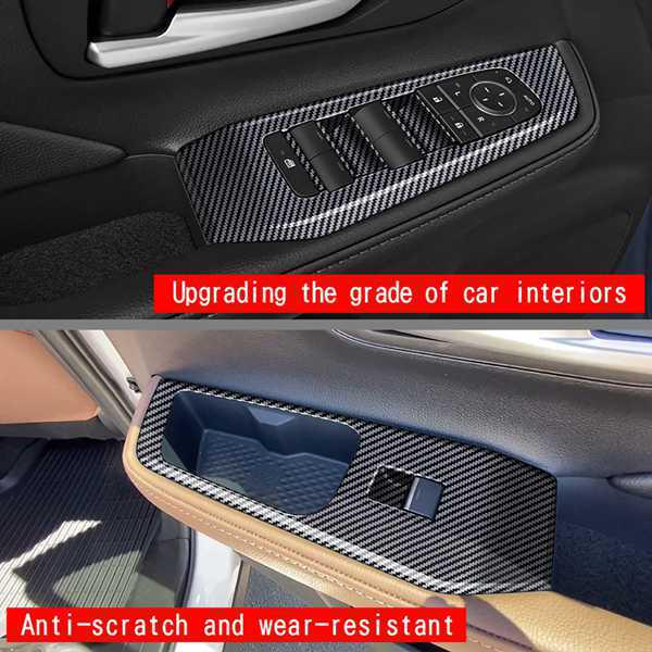 Carbon Fiber Pattern ABS Set for Toyota Grand Highlander 202.