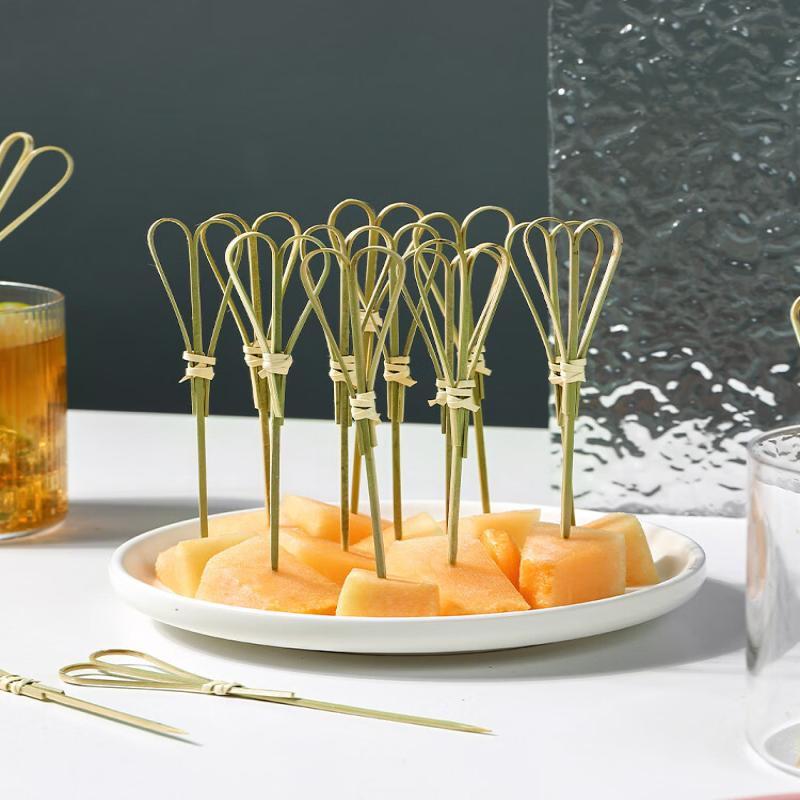 Disposable Bamboo Fruit Picks & Skewers