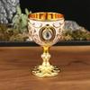 Home Retro Metal Wine Glass Whiskey Glass 30ML