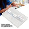 10pcs Nail Drill Bits Set Home Salon Novice Ceramic Cuticle Remover Bits with 20 Hole Storage Box