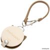 Fieldwork Women's Analog Pocket Watch with Bag Charm and Magnifying Glass Strap, Hachi-Nyan Design, Ivory, MSD006-1