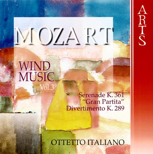 

CD W.A. MOZART - Wind Music Vol. 3 472812 Arts 2005 Germany Classical Used