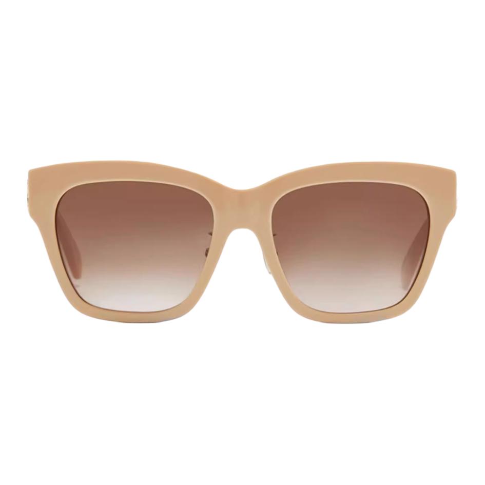 Celine Irregular Shape Sunglasses With Mirror Leg Pattern Design Women sunglasses Multicolor CL40235F