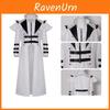 Gothic Warden Cosplay Costume With Polyester Fabric For Halloween And Anime Conventions