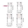 Large-Capacity Acrylic Soy Sauce Bottle Multifunctional Leak-Proof Seasoning Pot with Seal for Vinegar Oil Kitchen Utensils