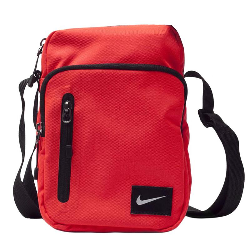 New Nike Polyester Crossbody Bag, Shoulder Bag Men's Red BA4293-673