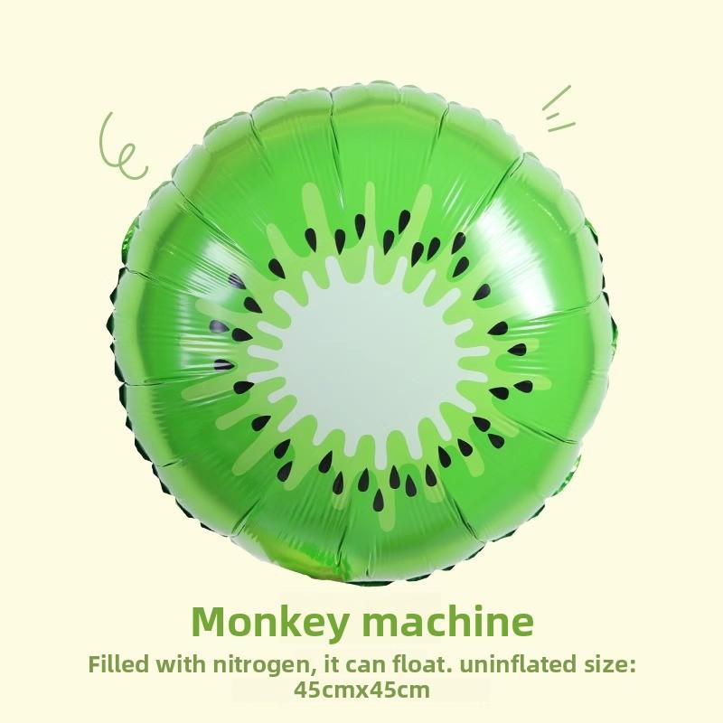 Baloane cu aer plutitoare din folie de aluminiu în formă de fructe și legume, Recuzită foto, Decorațiune eveniment, Decorațiune petrecere tematică de ziua de naștere