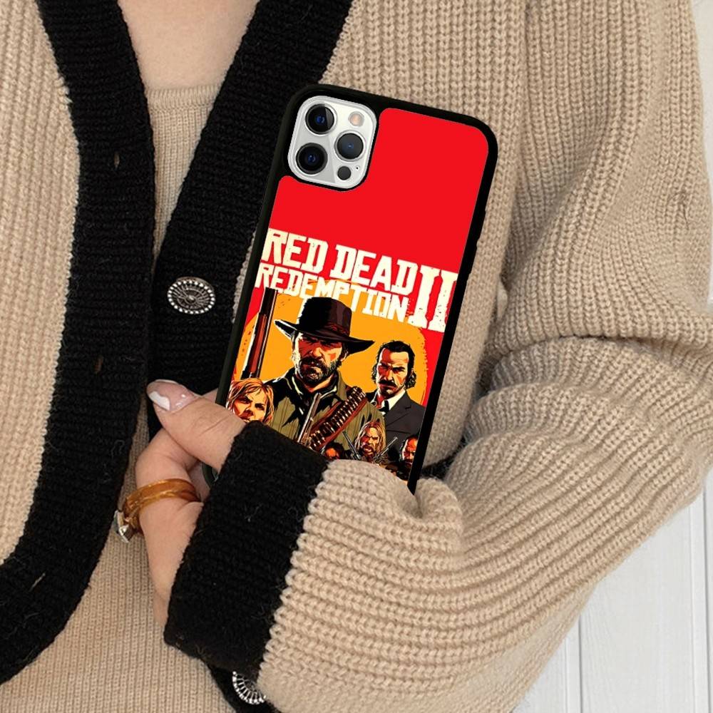 Game Red Dead R-Redemption Phone Case For IPhone 17 Pro 16 Plus 16 Pro Max 15 14 13 12 11 PC+TPU Back Cover