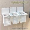 1pc of Wall-Mounted Toothpaste Holder with Drainage, Self-Adhesive for Storing Toothpaste and Toothbrushes