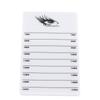 7 15mm Eyelash Tray Stand Lashes Extension Grafting Planting Acrylic Board Makeup Tool