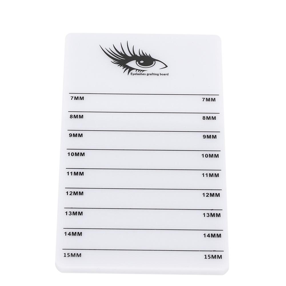 7 15mm Eyelash Tray Stand Lashes Extension Grafting Planting Acrylic Board Makeup Tool