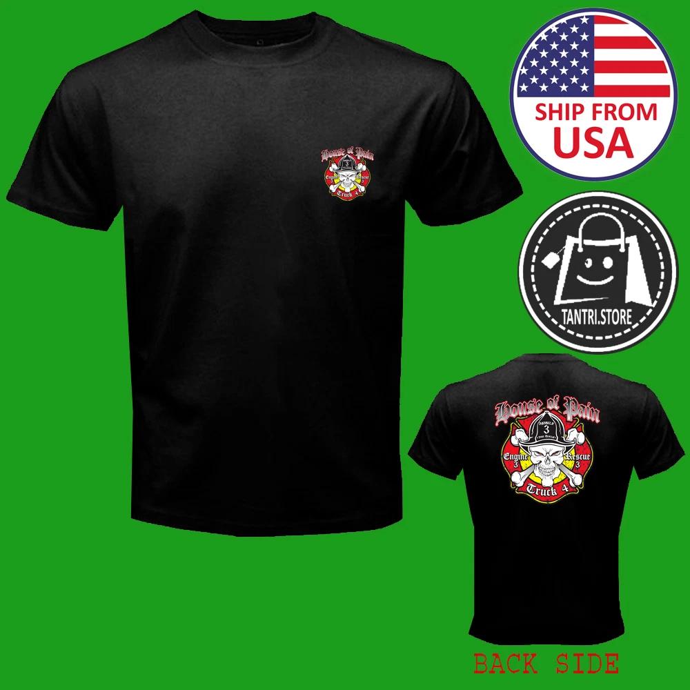 

House Of Pain Mobile Fire And Rescue Men s Black Size S to 5XL 2XL