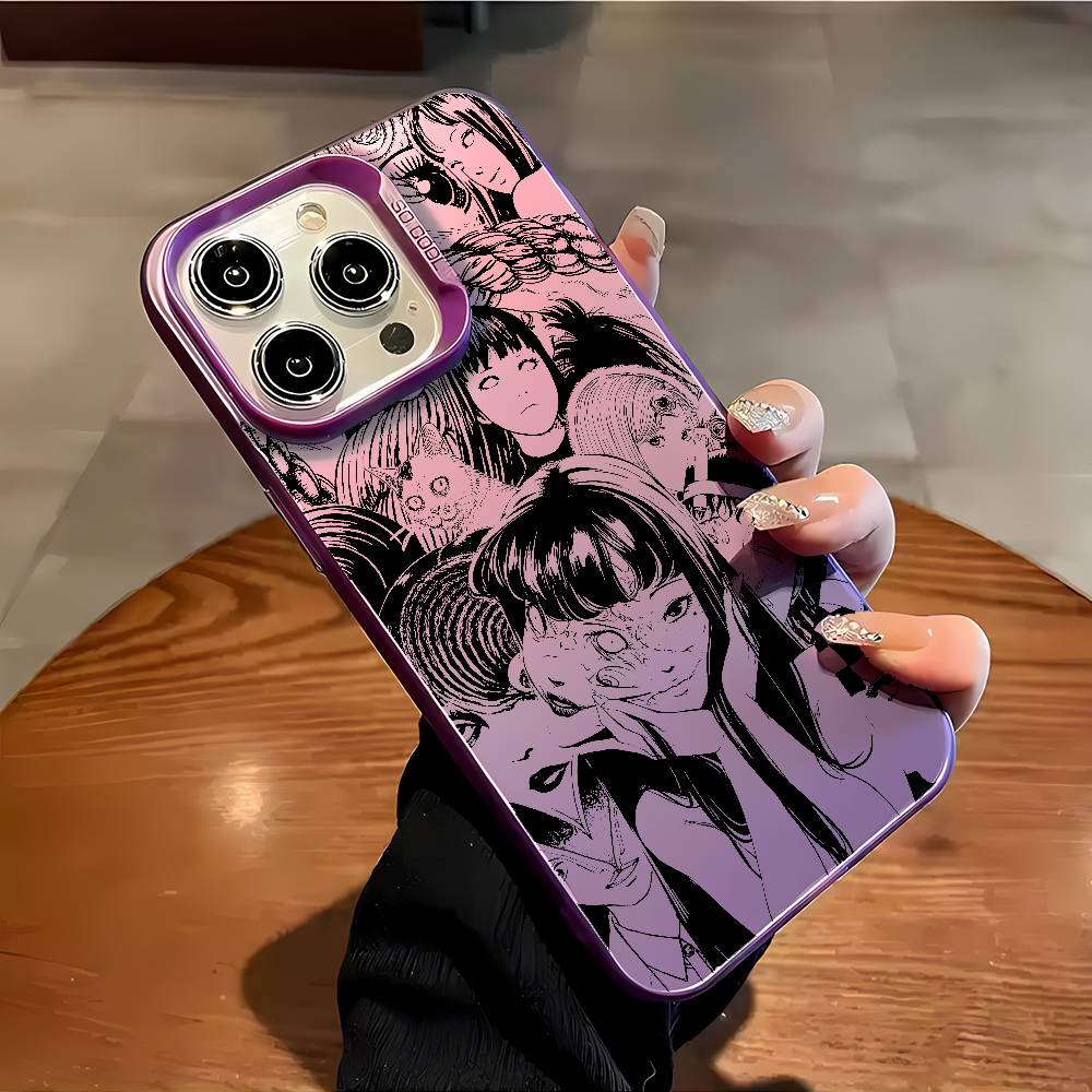 Phone Case PIKPAKA J-Junji Ito Horror Comics for Samsung Galaxy S26 S25 S24 S23 S22 S21 S20 FE Ultra Edge Anti Fall Matte Cover