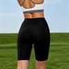 Women's High Waist Yoga Shorts with Pockets Five Inch Length Compression Fitness Running Cycling Activewear Shorts