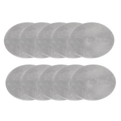 10 Stück SKS7 Stahl 60MM Rollschneiderklinge Nähen Quilten Stoff Schneidwerkzeug mit Kunststoffgehäuse