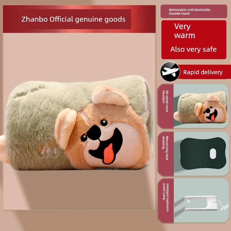 Hot Water Bag Rechargeable Hand Warmer Winter Hot-Water Bag Heating Pad Explosion-Proof Genuine Goods Hand Warmer Electric Warming Rechargeable