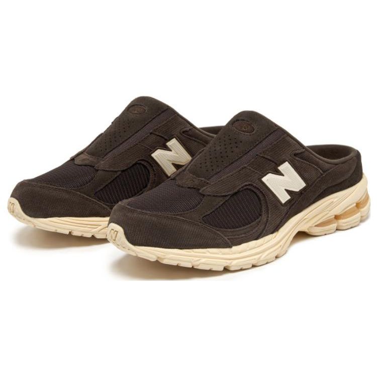 New Balance 2002R Mule Brown Corduroy Unisex Sneakers M2002RME