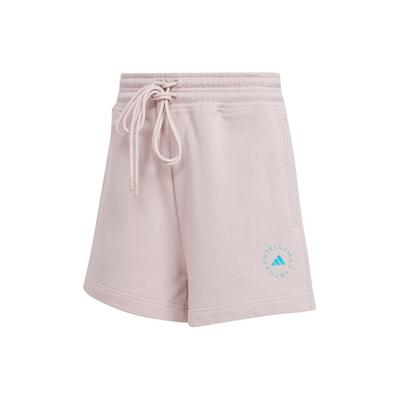Solid Color Lace-Up Straight Casual Shorts Women Shorts Pink IS1217