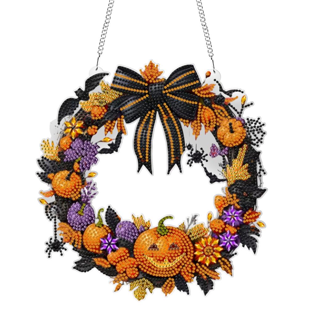Halloween 5D Kits for Adults, DIY Hanging Decor, Gift for Home Wall Decoration
