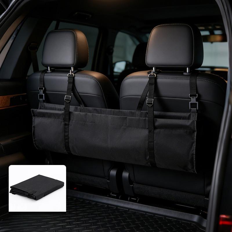 1Pc Auto Supplies Storage Belt Multifunctional Trunk Special Storage Bag Rear Seat Storage Bag Free Installation Suspension Storage