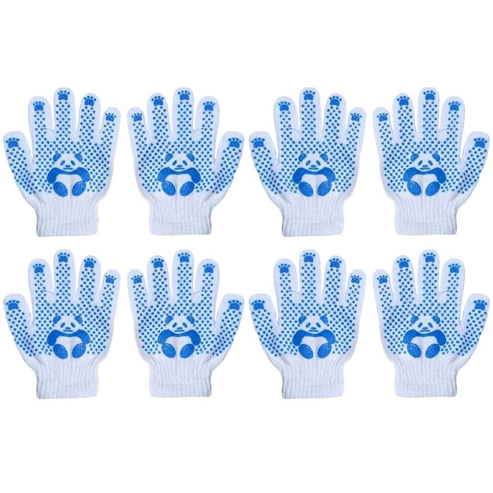 1/2/4Pairs Anti Skid Kids Gardening Gloves Hand Protection Mittens Household Cleaning