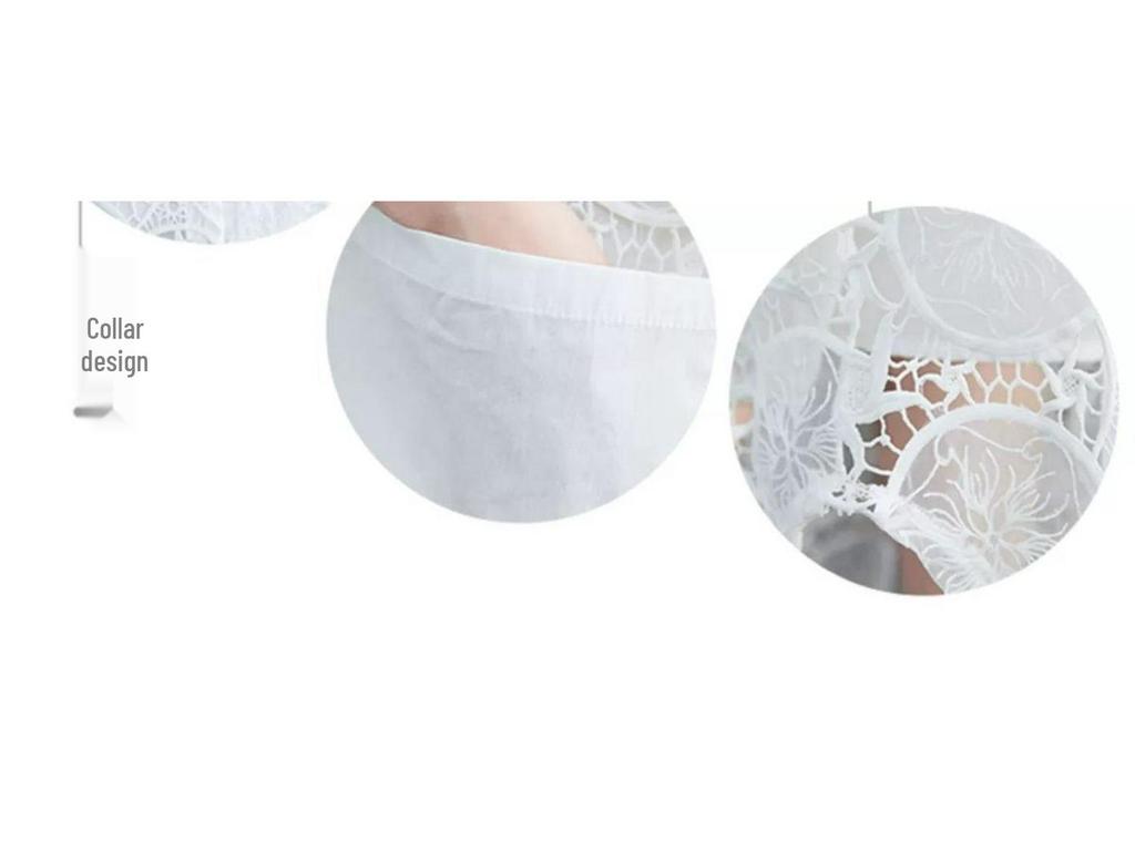 Retro Embroidered Lace Sleeveless Vest Dress Set - Plus Size, Hollow-Out, Two-Piece, Summer Loose Fit.