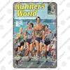 Run Race Poster Metal Plate Runner Run With Your Heart Running Shoes Metal Tin Signs Retro Wall Decor Club Gym Living Room Home
