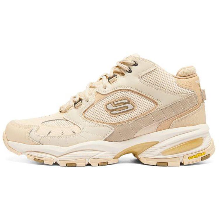 Skechers DLites Mesh Leather Fashion Casual Durable Breathable Support High-Top Dad Shoes Men sneaker Off-White 237147-OFWT 39