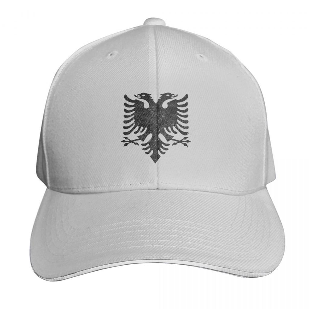 Vintage Albanische Flagge Baseballkappe Schirm Designerhut Golfhut Original Wintermütze Damen Strandmode Unisex