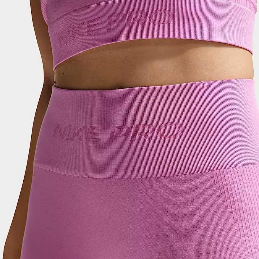 Nike Pro Dri-FIT High Waist Solid Color Quick-Dry Cycling Pants Women bottoms IF1211-503