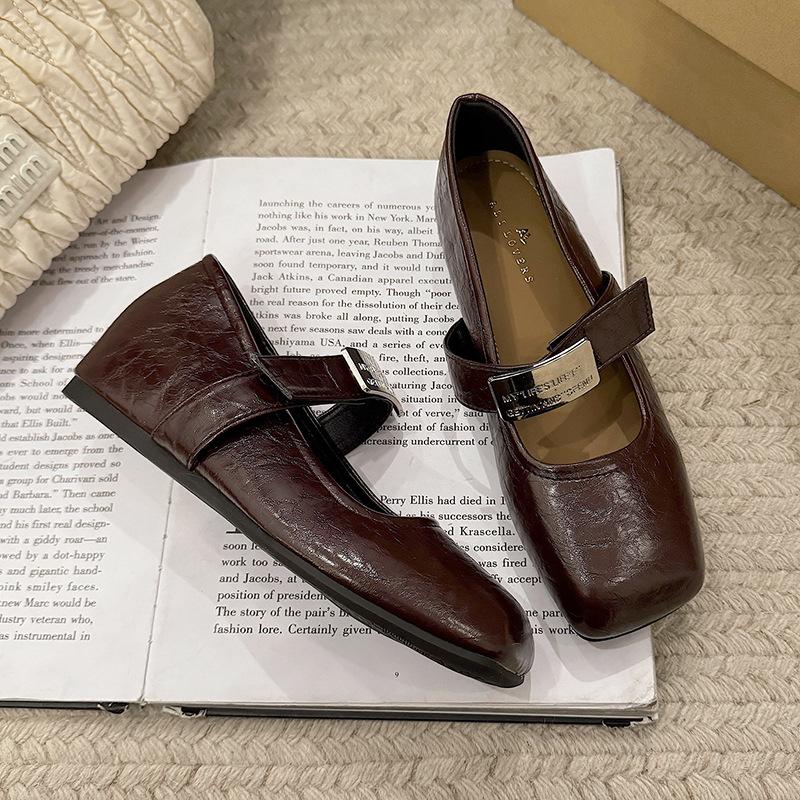 

2025 Французские туфли-лодочки на вечер с внутренним увеличением высоты, из мягкой кожи, туфли для бабушки, универсальные для работы, на клиновидном каблуке, одинарные туфли 40 бордовый