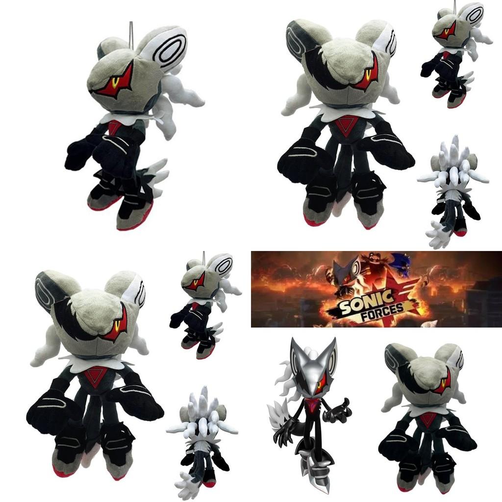 Peluche Kawaii di Shadow the Hedgehog da 31 cm, ispirato a Super Sonic Infinite, ideale come regalo.