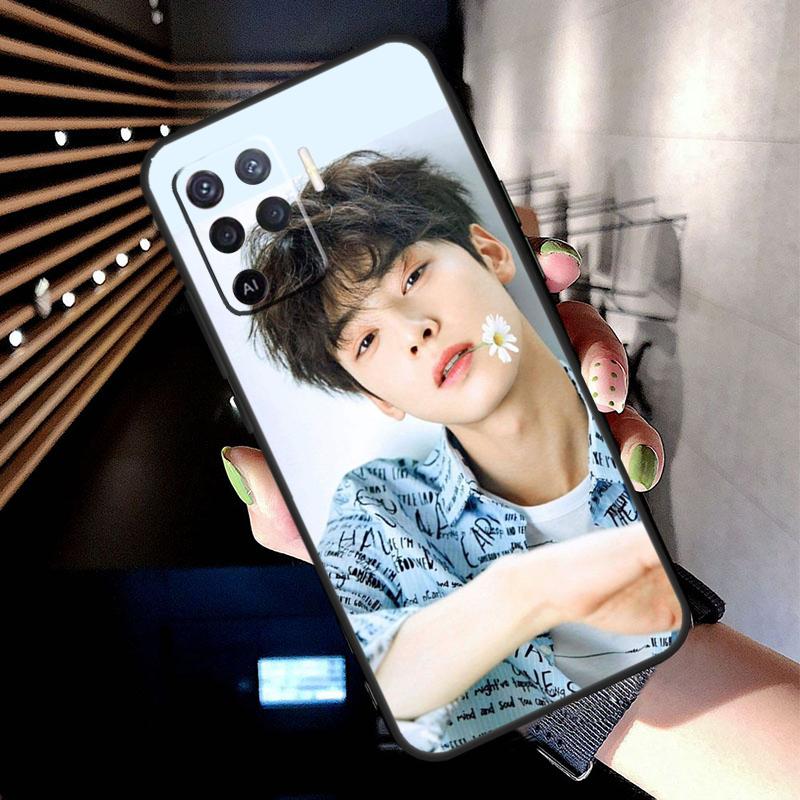 Cha EunWoo Eun Woo Case For Oppo A5 Pro A15 A17 A57 A77 A18 A38 A58 A78 A98 A94 A74 A54 A16 A76 A96 A40 A60 A80