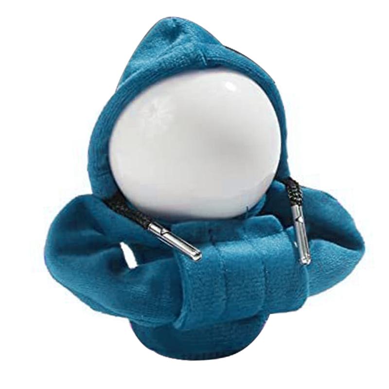 3Pcs/1Pc Universal Car Gear Shift Handle Hoodie Cover Knob Hoodie Cover Decoration Fit Manual Automatic Car Interior Accessories