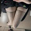 1 Pair/3 Pairs 1D Ultra-Thin Summer Elastic Stockings Sweet Polka Dot Sheer Stockings Oil Glossy No Edge Details Cosplay Hosiery