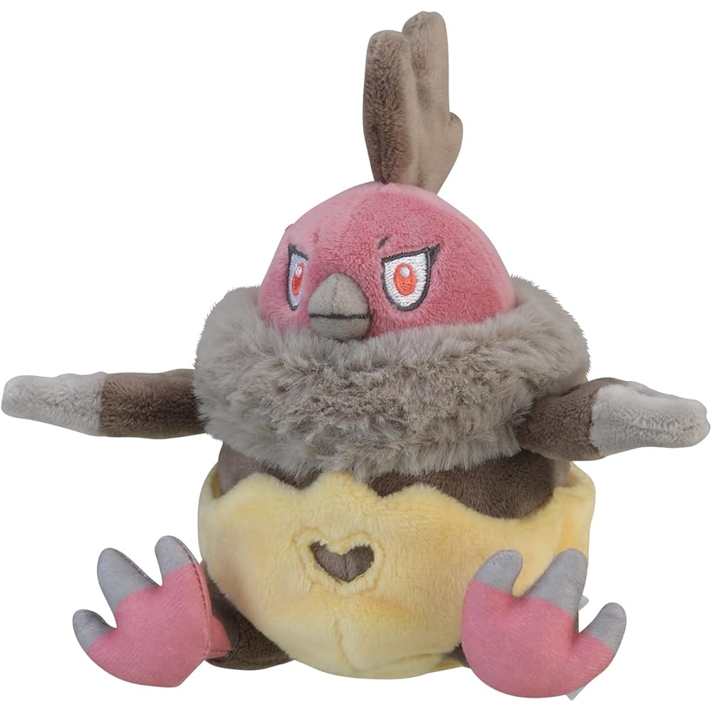 Pokmon Center Original Pokmon Fit Vullaby Plush Toy 15.5x14.5x9 cm Soft Stuffed Animal