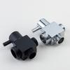 Shower Valves Splitters Quick Switches Mechanism with Universal Connection Designs Bathroom Shower Diverter Valves for Home