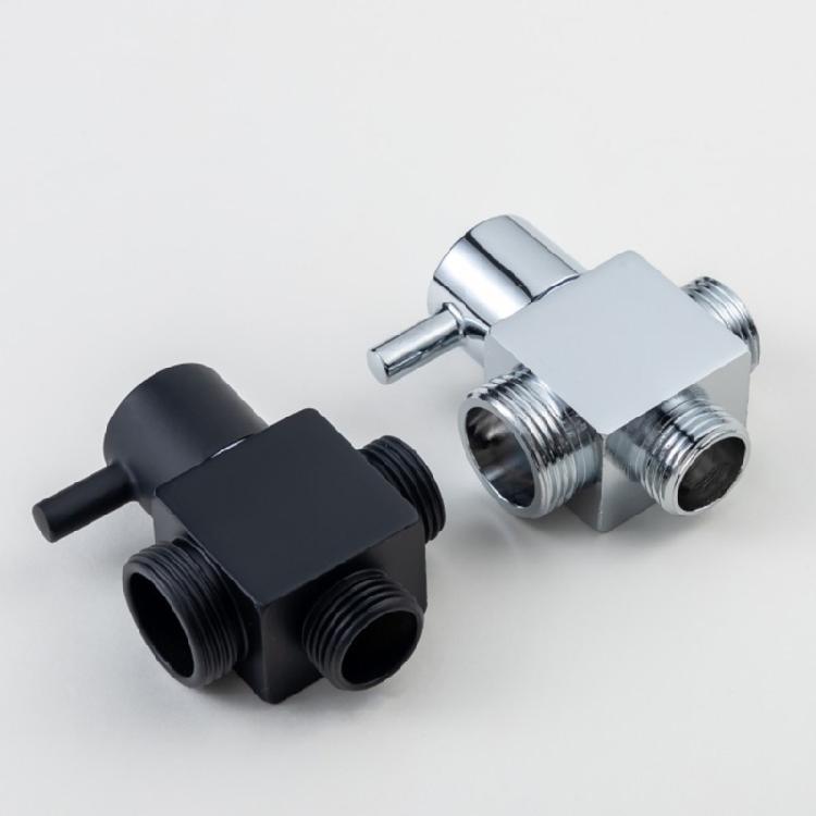 Shower Valves Splitters Quick Switches Mechanism with Universal Connection Designs Bathroom Shower Diverter Valves for Home