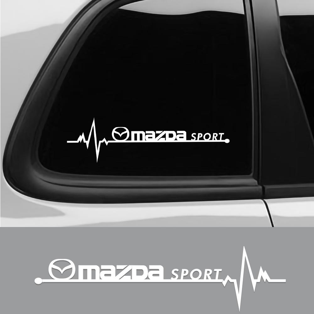 Car Styling 2pcs Car Side Window Body Decoration Stickers For Mazda Axela Atenza CX-3 E CX-5 CX-8 MS Demio MPS 3 6 Car Accessories