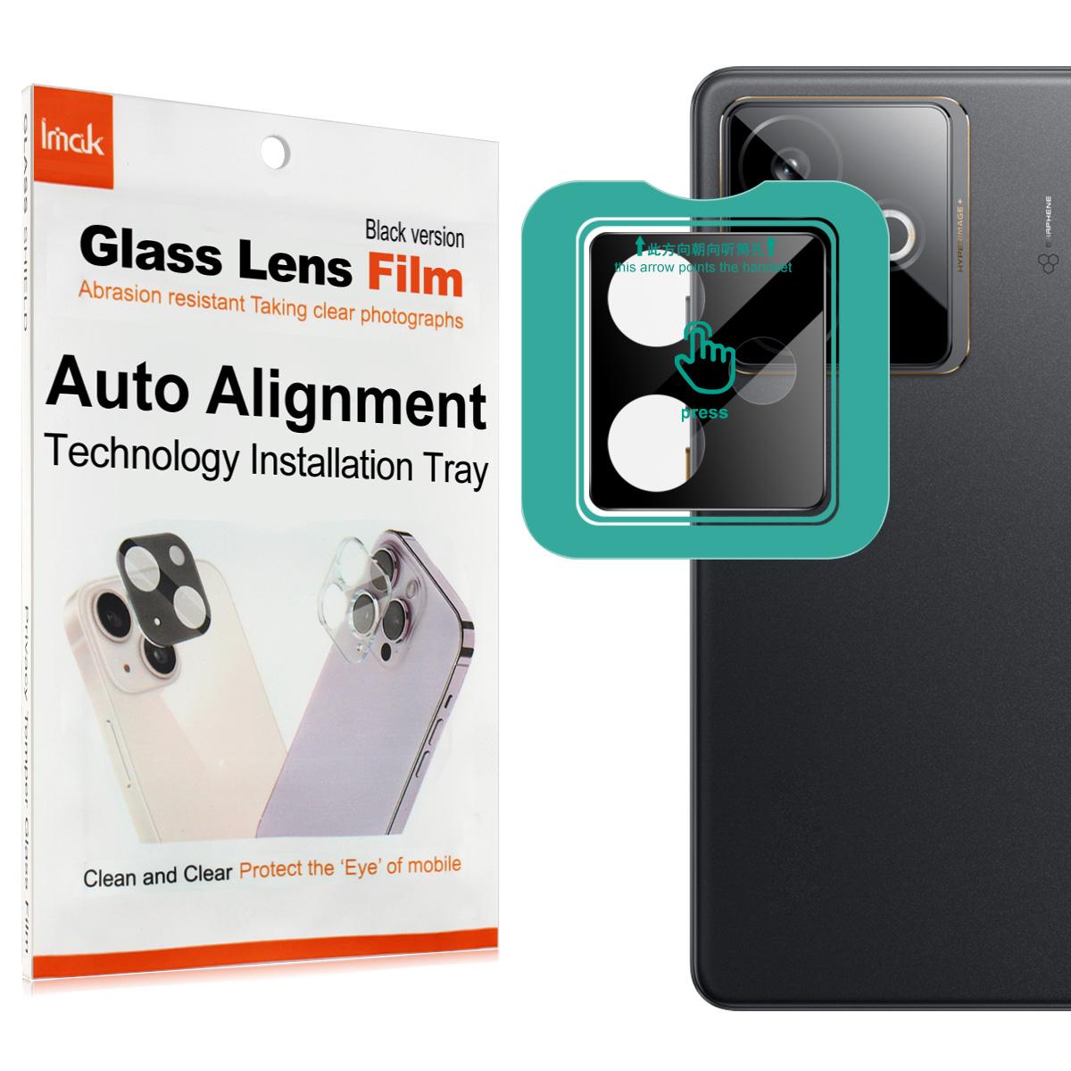 

Для Realme GT7 5G Китайское стекло IMAK High Definition Glass Lens Film Черная версия Realme GT7 5G