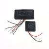 1Pcs 3 Speed Button Switch Heated Vest Pants Electirc Heating Waistband Diy Temperature Controller Universal Button Switch
